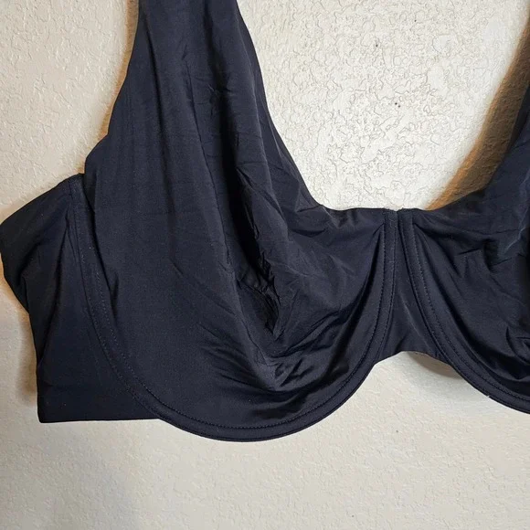 ThirdLove 24/7 Classic Unlined Bra Black Underwire Adjustable Straps 44E - Picture 3 of 7